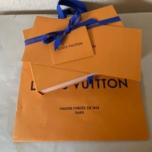 Louis Vuitton Gift Box w/Receipt Folder